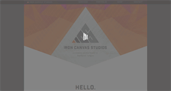 Desktop Screenshot of ironcanvasstudios.com